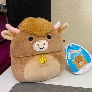 5" Calton Cow Easter Squishmallow NWT